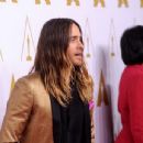 Jared Leto attends the 86th Academy Awards nominees luncheon at The Beverly Hilton Hotel on February 10, 2014 in Beverly Hills, California