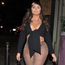Chanelle McCleary – With Rhian the Doll night at Boujee restaurant and bar in Manchester