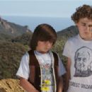Joseph Castanon as Little Mackie and Tyler Steelman as Nardo in Happiness Runs