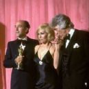 Néstor Almendros, Kim Novak and James Coburn At The 51st Annual Academy Awards (1979)