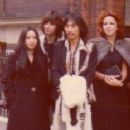 1975 Alan with girlfriend Yoshiko Mandai, Tetsu Yamauchi & Vanessa Christna