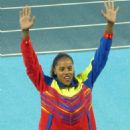 Venezuelan female long jumpers