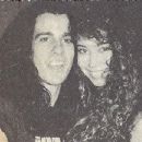Rachel Bolan and his girlfriend Roxxi