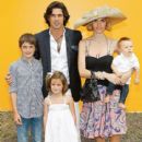 With Wife Delfina And Children Hilario, Aurora And Artemio In New York, 2010