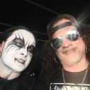 Dani Filth with Slash few days ago at Graspop Festival