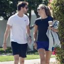 Victoria Azarenka – Seen with trainer Francis Bougy in Palm Springs