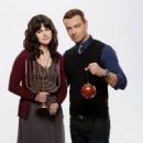 Joey Lawrence and Emily Hampshire