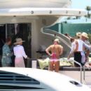 Savannah Chrisley – With Emmy Medders on a boat ride in Miami Bay