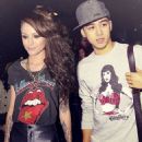 Cher Lloyd and Zayn Malik
