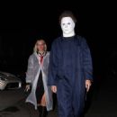 Bryana Holly – With boyfriend Nicholas Hoult seen at 10 Halloween costume party in Los Angeles