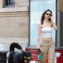 Emily Ratajkowski – Walking her dog in Manhattan’s West Village neighborhood
