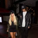 Tana Mongeau – Grabs dinner at Catch Steak in West Hollywood