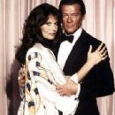 Roger Moore and Maud Adams