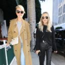 Laeticia Hallyday – Grabs lunch with a friend at Cipriani Los Angeles