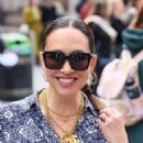 Myleene Klass – Steps out at Smooth radio in London