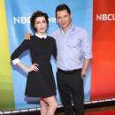 Stevie Ryan and Dr. Mike Dow - NBC's 2015 Press Day
