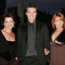 (L-R) Actors Clarissa House, Chris Sadrinna and Lynne McGranger attend Channel Seven's TV Turns 50, The Event That Stopped a Nation at Star City on September 17, 2006 in Sydney, Australia