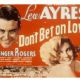 Don't Bet on Love