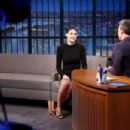 Alexandra Daddario - Late Night with Seth Meyers - Season 4 - 454 x 303