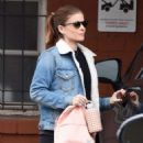 Kate Mara – Leaves her dance class in Beverly Hills