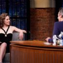 Emmy Rossum – Late Night with Seth Meyers (Season 9 – Episode 1296), New York