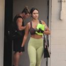 Emily Tosta – In leggings at the gym in Los Angeles - 454 x 645