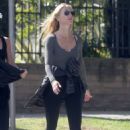 Gwyneth Paltrow – On a morning walk in Los Angeles