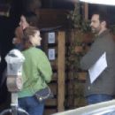 Kate Mara – In a green jacket seen at All Time with a friend