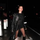 Hailey Bieber – Exits Giorgio Baldi after attending her friend Lauren Perez’s birthday dinner