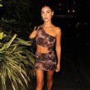 Cally Jane Beech – Arriving at Georgia Steel x Miss Pap Launch Party in London - 454 x 640