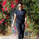 Lucy Hale – Out for a jog in Los Angeles