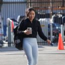Sunisa Lee – Heads into the DWTS studio in Los Angeles - 454 x 681