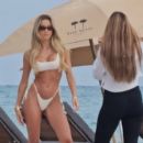 Cindy Prado – Bikini photo shoot at her luxury hotel during Christmas in Miami - 454 x 400