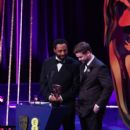 Chiwetel Ejiofor and Leo Woodall  - 2025 EE BAFTA Film Awards
