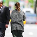 Drew Barrymore – Seen with her dog while out and about in New York