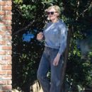 Kirsten Dunst – Gts picked up by a limo from her home in Los Angeles