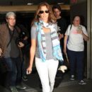 Cindy Crawford: at LAX Airport in Los Angeles