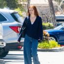 Riley Keough – In wide-leg jeans while running errands in Calabasas - 454 x 588