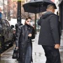 Hailey Bieber – Visits her husband Justin Bieber at the Electric Lady Studios in Manhattan