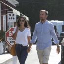 Jordana Brewster &#8211; With her fiance Mason Morfit out in Brentwood
