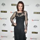 Priscilla Presley arrives for the 9th Annual G'Day USA Los Angeles Black Tie Gala on January 14, 2012 in Hollywood