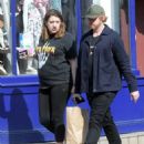 Georgia Groome and Rupert Grint – Baby bump in North London - 454 x 481