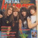 Megadeth - Metal&Hammer Magazine Cover [United Kingdom] (6 June 1988)