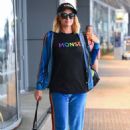 Paris Hilton – Heads to the airport in New York City