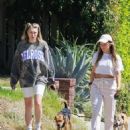 Jessica Hart – Takes a walk with a friend in Los Feliz - 454 x 636