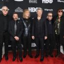 Bon Jovi attend the 33rd Annual Rock & Roll Hall of Fame Induction Ceremony at Public Auditorium on April 14, 2018 in Cleveland, Ohio - 454 x 338