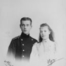 Grand Duke Mikhail Alexandrovich and Grand Duchess Olga Alexandrovna: 1896 - 400 x 538