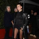 Hailey Bieber – Exits Giorgio Baldi after attending her friend Lauren Perez’s birthday dinner