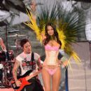 Pete Wentz and Lais Ribeiro - 2013 Victoria's Secret Fashion Show