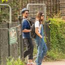 Gemma Chan – Spotted in the park in London - 454 x 518